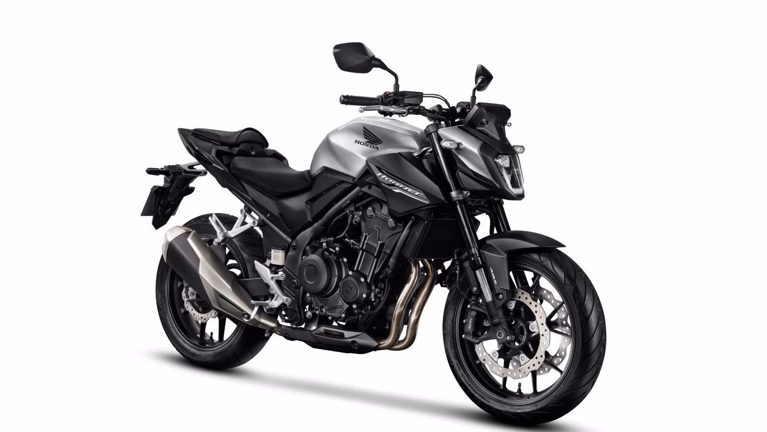 Honda Moto Cb500 Hornet Galeria Diagonal Direita Dianteira Prata - 14 de 17