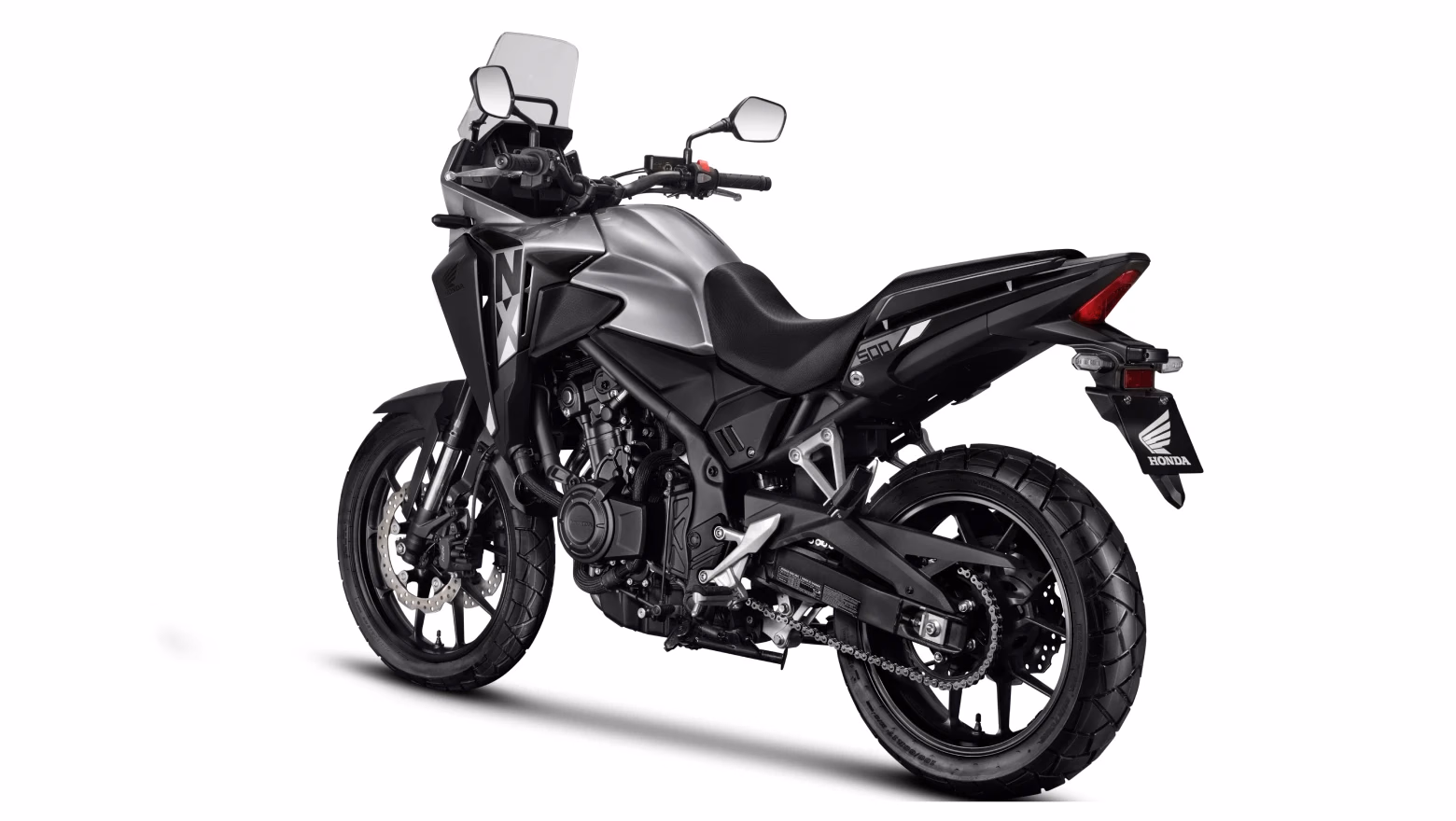 Moto Honda Nx 500 Galeria Diagonal Esquerda Traseira Prata 1 - 14 de 17