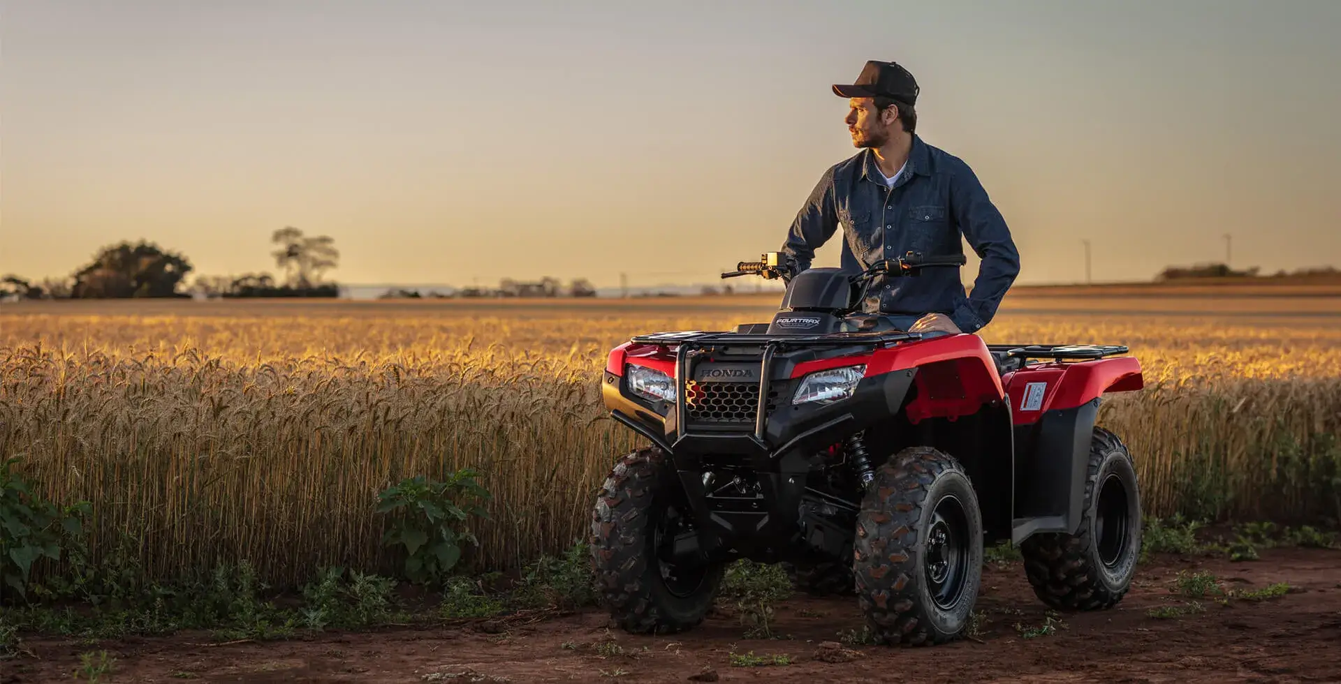Foto em destaque da TRX 420 FourTrax